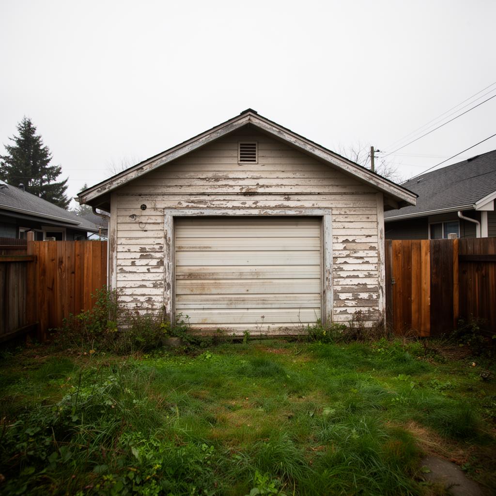 Capitol Hill Garage → Studio ADU – before