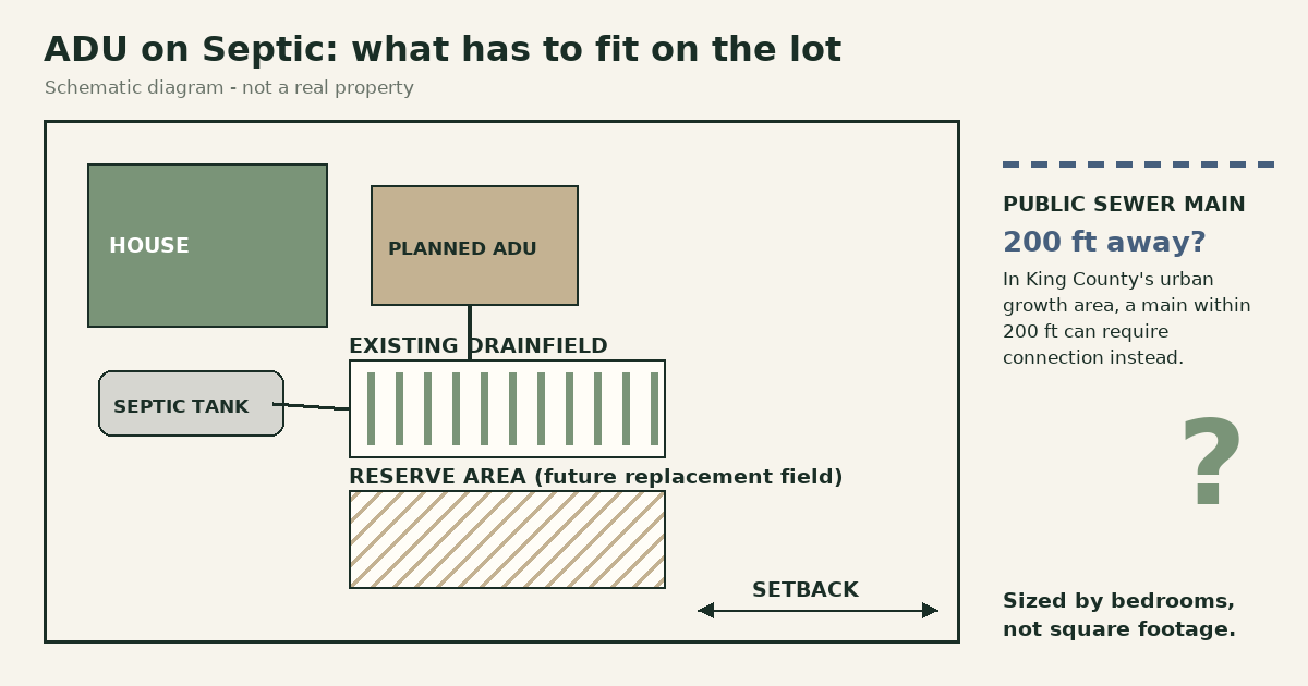 Permits — Can You Build an ADU on a Septic System in King or Pierce County? (2026 Guide)